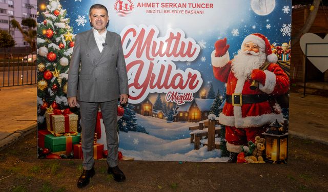 Mezitli Belediyesi Yılbaşı Pazarı açıldı