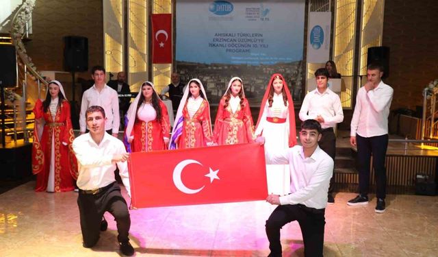Ahıskalı Türklerin Üzümlü'ye iskanlı göçünün 10. yılı kutlandı