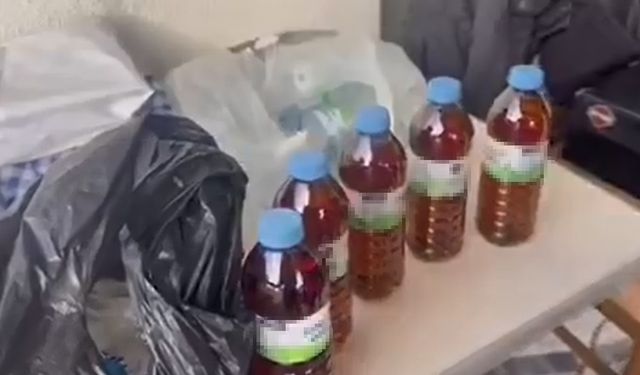 Ankara'da sahte alkollü içki operasyonunda 48 şüpheli yakalandı