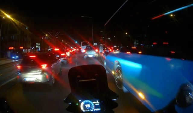 Antalya’da motorcudan hayat kurtaran hamle