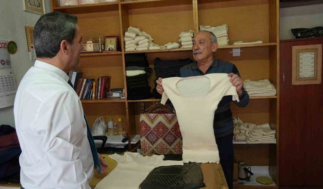 Asırlardır üretilen Kastamonu fanilasına kış günlerinde yoğun ilgi