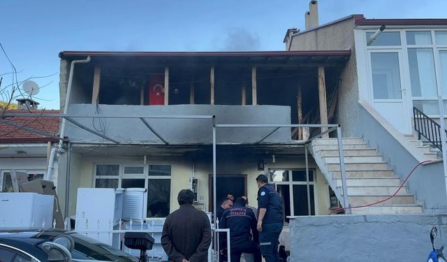 Bir anlık öfke evi kül etti: 1 tutuklama