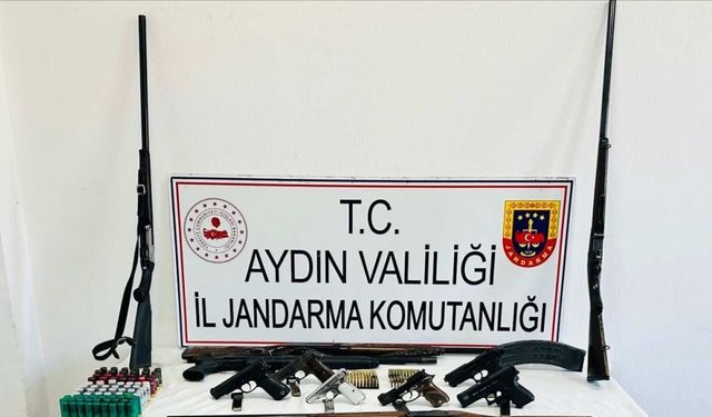 Cephanelik gibi evden otomatik silahlar çıktı