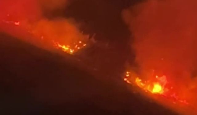 Dava nedeniyle kapatılan yoldan geçemeyen itfaiye yangına ulaşmakta güçlük çekti