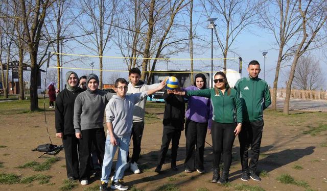 Düzceliler 7'den 70'e sporla buluştu