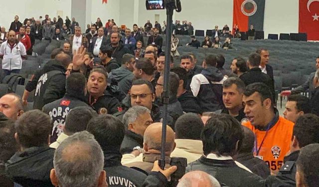 Gençlerbirliği Olağanüstü Genel Kurulu’nda kavga