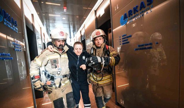 Gökdelende nefes kesen tatbikat