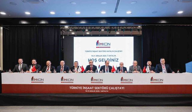 İnşaat sektörünün sorunları 7. Çalıştay'da konuşuldu
