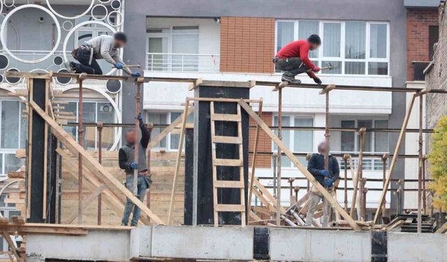 İş güvenliği yok sayıldı: İki inşaatta riskli çalışma