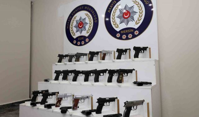 Mersin’de son bir ayda bin 50 şüpheli gözaltına alındı