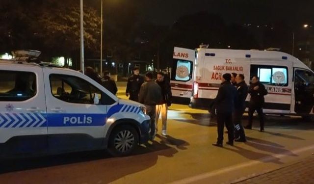 Yolun karşısına geçmeye çalışan yayaya otomobil çarptı