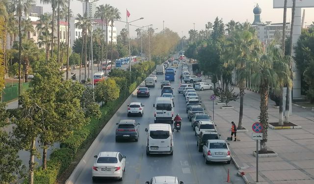Haftanın son mesai günü olan 5 Aralık sabahında Mersin’de yol durumu