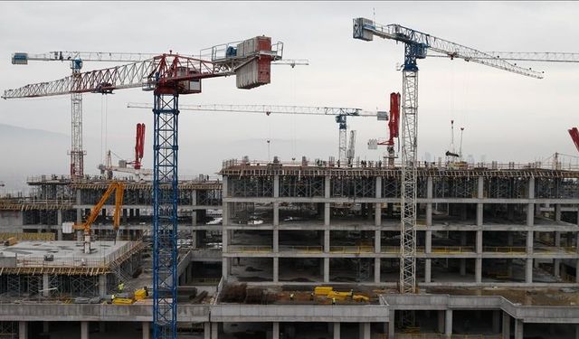İnşaat maliyet endeksi yıllık yüzde 22,57 arttı