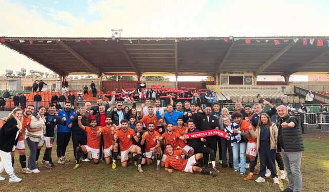 Mezitli 33 Spor evinde kazandı: 2-0