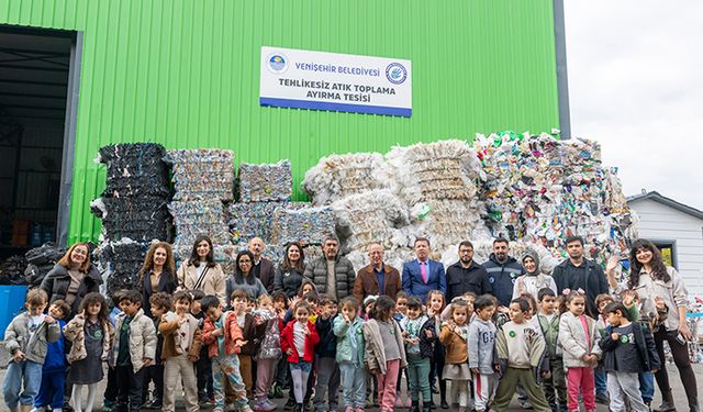 Yenişehir’de çocuklar geri dönüşüm hakkında bilinçlendi