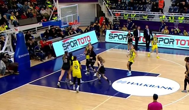 ÇBK Mersin, Fenerbahçe’ye yine kaybetti: 84-66