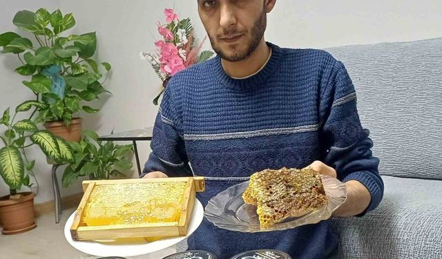 Araban'da üretilen bala yoğun talep