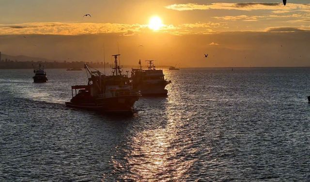 Boğaz'da fırtına sonrası balıkçılar yeniden denize açıldı