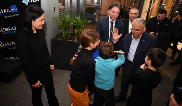 Dünyanın dört bir yanından gelen misafirlerden Erciyes'e övgü