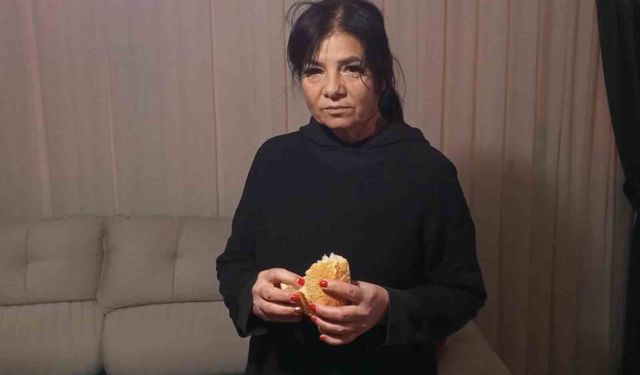 Fırından alınan ekmeğin içinden vida çıktı