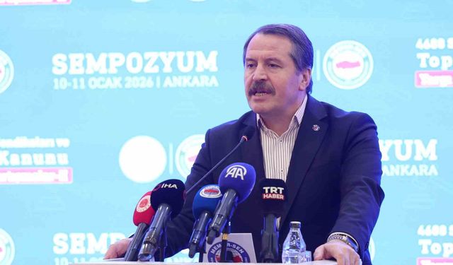 Memur-Sen Başkanı Yalçın: '4688 Sayılı Kanunu'nda reforma ihtiyaç var'