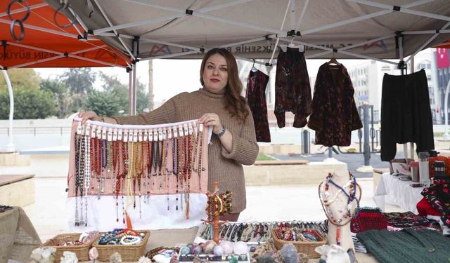 Mersin'de kadın emeği Kent Meydanında değer buluyor