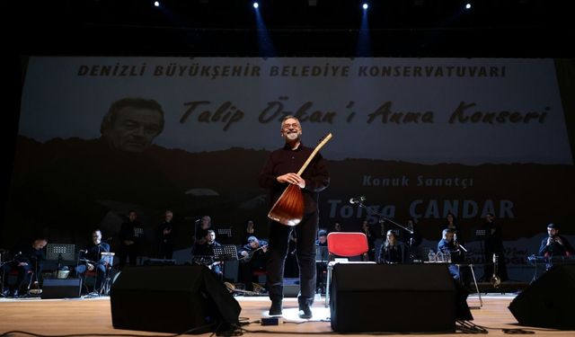 Usta sanatçı Talip Özkan, Denizli'de türkülerle anıldı