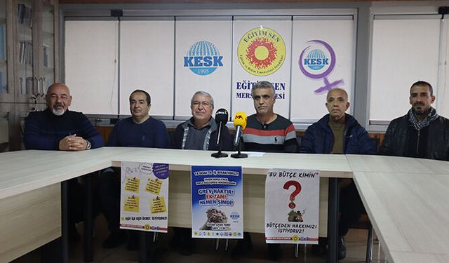 KESK, Mersin’de iş bırakacak