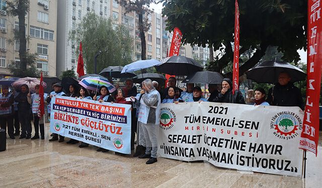 2021 Tüm Emekli Sen Mersin Şube Başkanı Kurt: “En düşük emekli maaşını 39 bin 305 lira yapın”