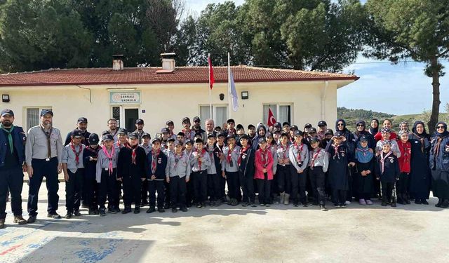 Aydın Diyanet İzcilik Kampı'nda 40 öğrenci İzcilik Yemini etti