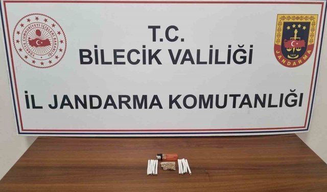 Bilecik'te uyuşturucu operasyonu: 2 gözaltı
