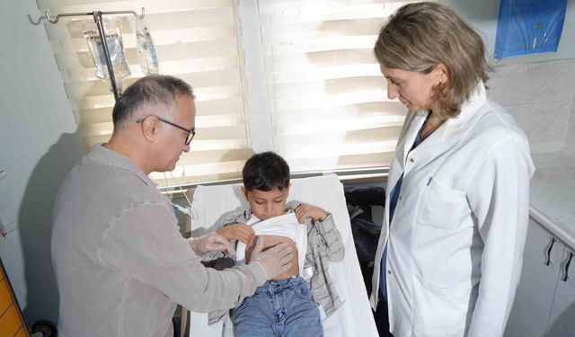 Çocuklarda nadir görülen diyafram fıtığı Samsun'da ilk kez tedavi edildi