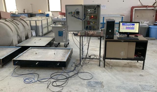 Kar ve buzlanmaya karşı ısınabilen beton