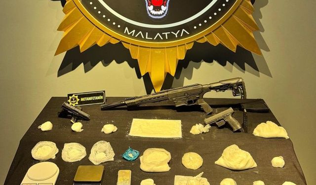 Malatya'da uyuşturucu operasyonu: 2 gözaltı