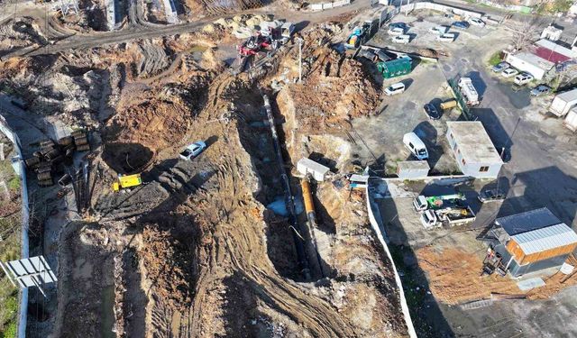 MESKİ ana içme suyu hattında deplase çalışmasını tamamladı