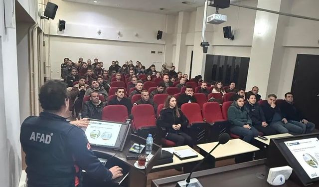 Muğla emniyetinde KBRN tehditlerine karşı eğitim