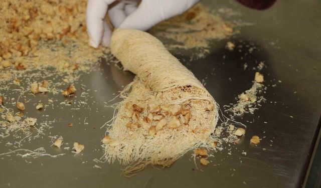 Ramazan'da 25 ton kadayıf satışı hedefleniyor