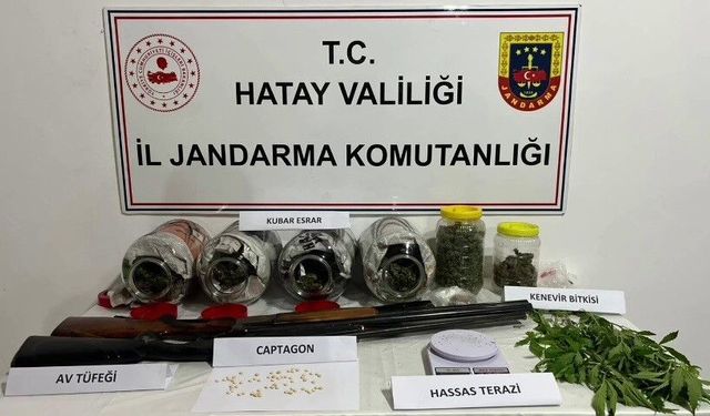 Turşu bidonunda uyuşturucu ticaretine 5 gözaltı