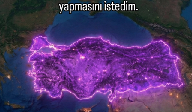 Mersin’in ilçelerini yapay zekaya tasarlattı, binlerce beğeni aldı