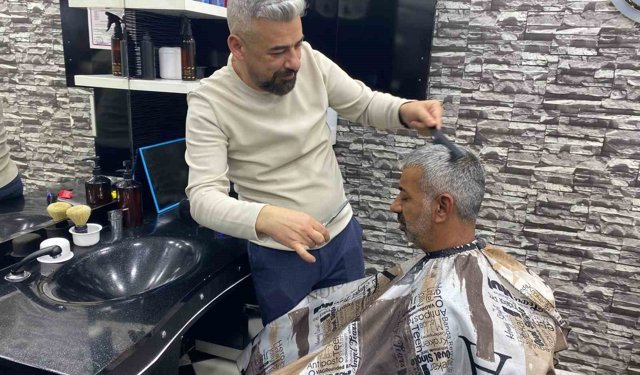 Aydın'da bayram tıraşı telaşı başladı
