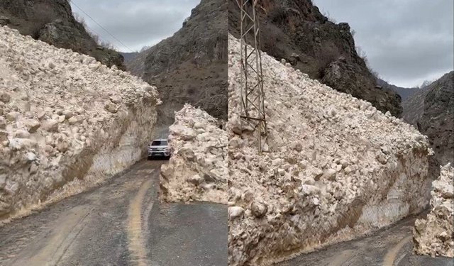 Çığ tünellerinde yolculuk
