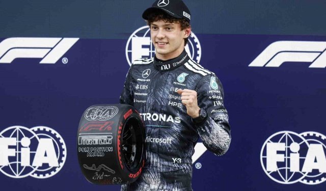 Japonya Grand Prix'sinde pole pozisyonu Kimi Antonelli'nin