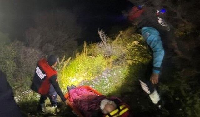 Kaybolan Alzheimer hastası yaşlı adam termal kameralı dronla bulundu