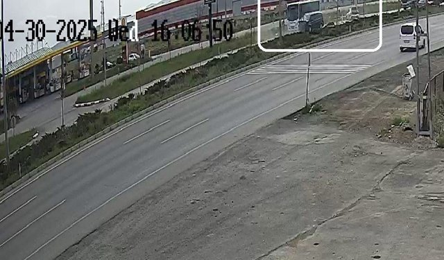 Kayseri'de 2 kişinin öldüğü kazanın görüntüleri ortaya çıktı