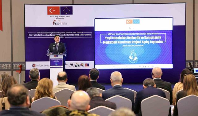 Mersin iş dünyası yeşil dönüşüm için AB ile ortak projeye başladı