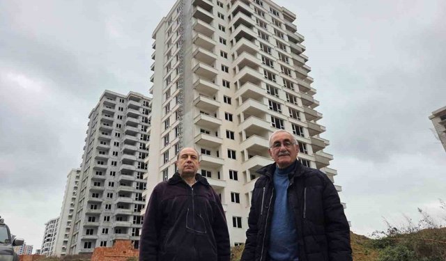 Samsun'da 10 yıldır tamamlanamayan site, 100'lerce kişiyi mağdur etti