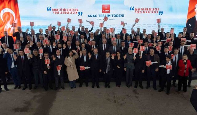 TBB'den 88 belediyeye 90 hizmet aracı desteği