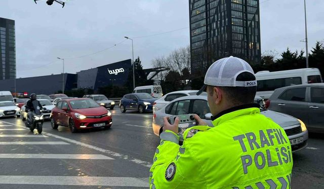 Ümraniye'de dron destekli 'kaynak' uygulaması gerçekleştirildi