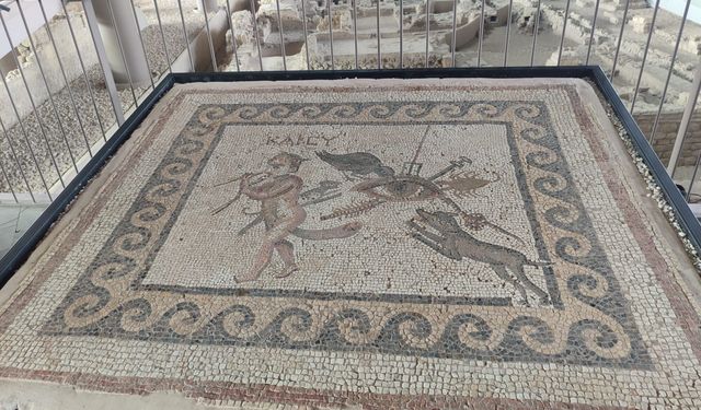 Kem Göz Mozaiği ilgi çekiyor