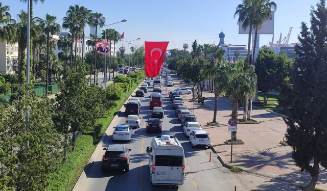 Mersin’de 20 Nisan Pazartesi günü trafiğin durumu